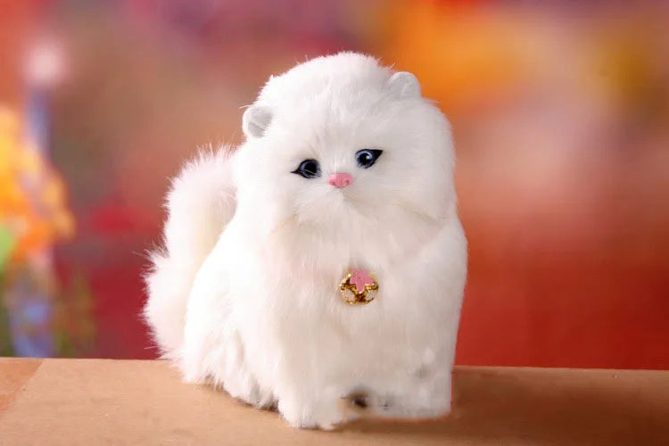 Electronic Plush Cats Lovely Robot Animal Toy Cute Stuff Electric Cat Meowing Soft Kids Pet Model Decoration Doll For Kids Gift