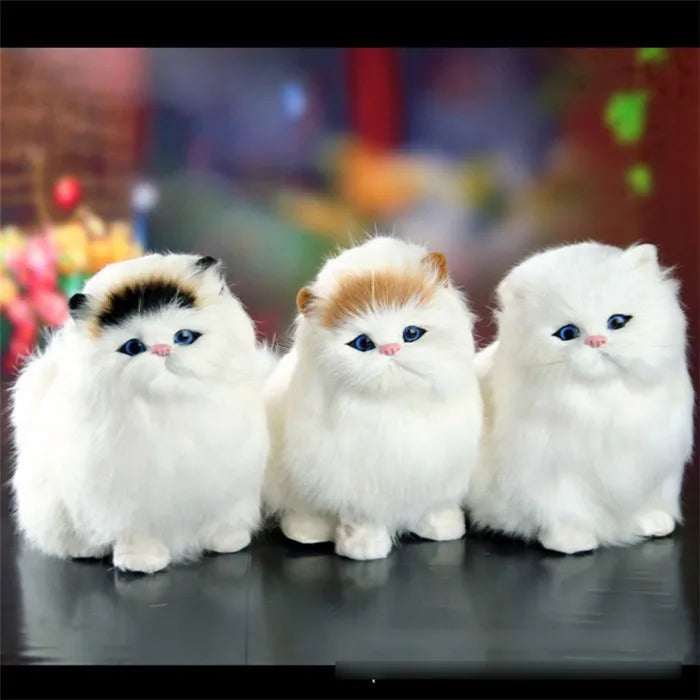 Electronic Plush Cats Lovely Robot Animal Toy Cute Stuff Electric Cat Meowing Soft Kids Pet Model Decoration Doll For Kids Gift