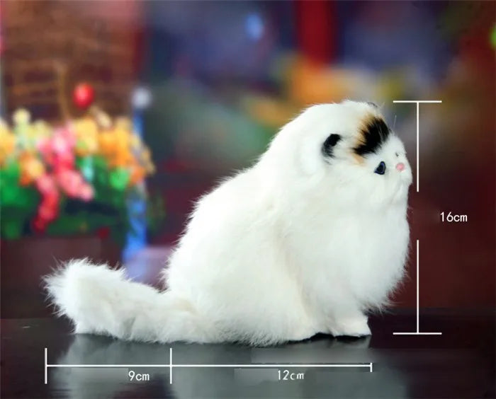 Electronic Plush Cats Lovely Robot Animal Toy Cute Stuff Electric Cat Meowing Soft Kids Pet Model Decoration Doll For Kids Gift